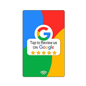 Google Review Card Increase Your Reviews Universal NFC Cards